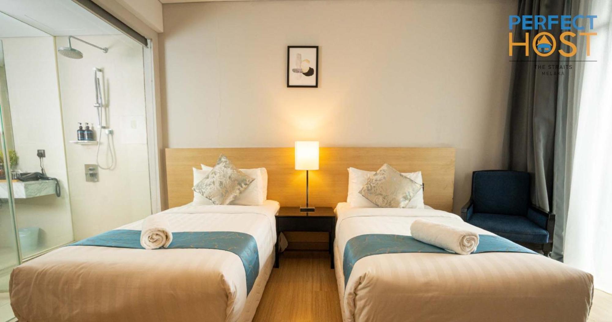 The Straits Melaka By Perfect Host Aparthotel ภายนอก รูปภาพ