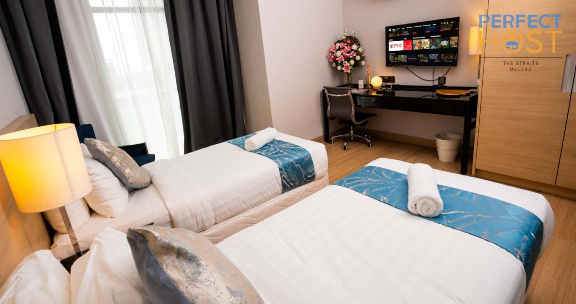 The Straits Melaka By Perfect Host Aparthotel ภายนอก รูปภาพ
